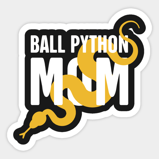 Ball Python Mom Sticker by MeatMan